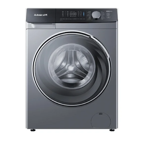 Admiral 10kg Front Load 1400RPM Washing Machine, Silver - ADWD10614WISCP